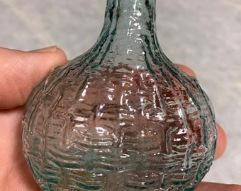 アンティーク ジロフレ香水瓶、金箔ラベル、C. フェイ パリ