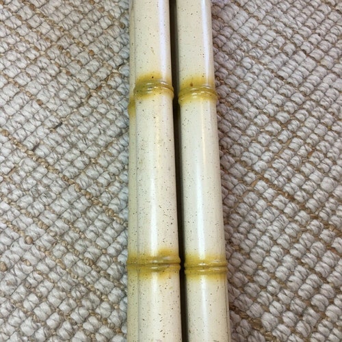 Set 4: Antique-vintage shops mid century bamboo table legs (tiki/japan/japanese/asian)