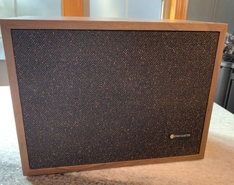 Vintage-Kriterium 2xa Mid Century Modern 2-Wege-Regallautsprecher Japan 20 Watt