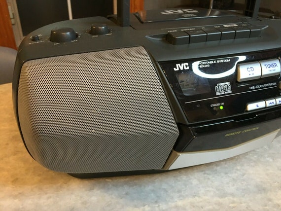 Vintage Classic Jvc Cd/cassette Player 