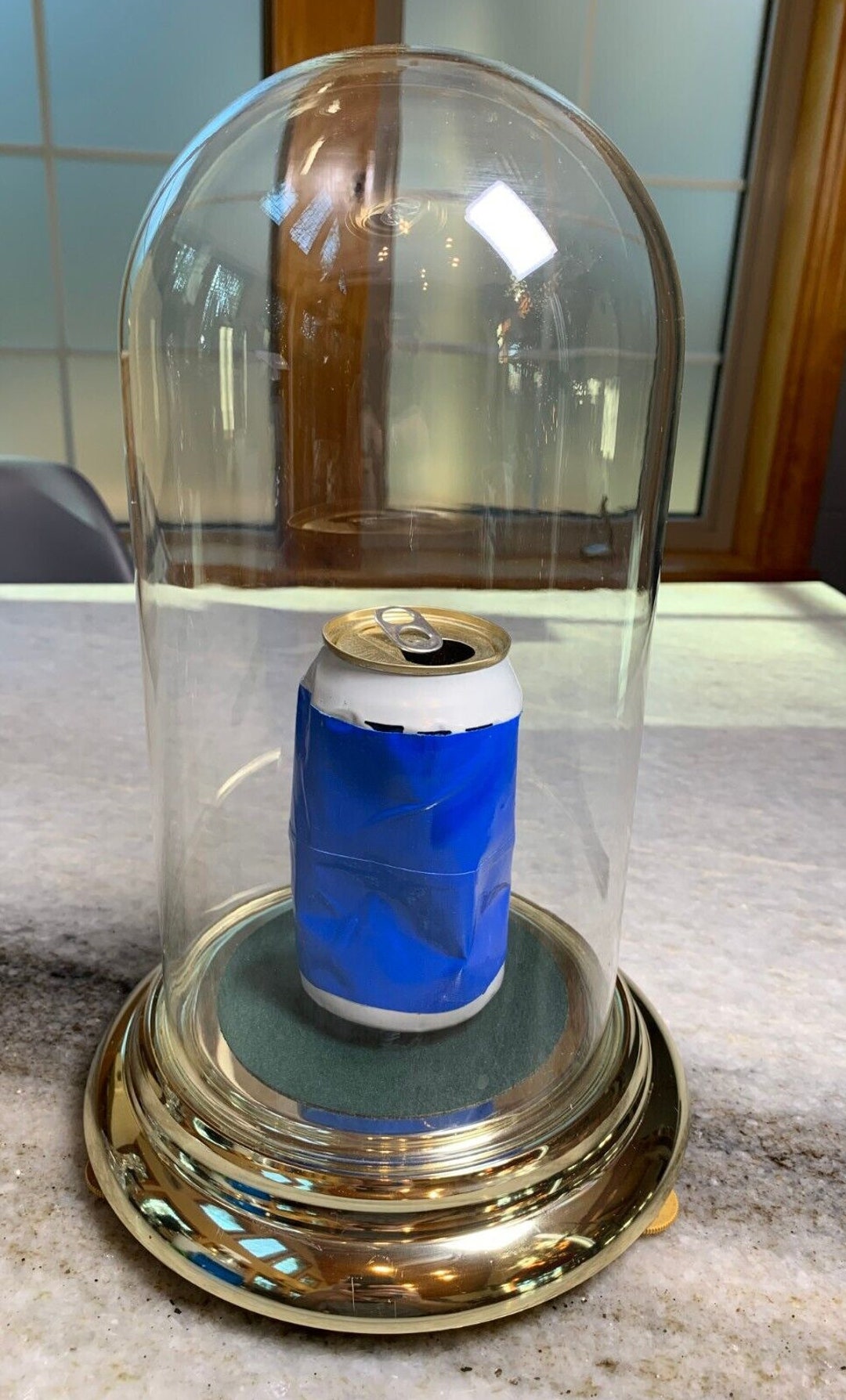 Vintage Glass Dome Bell Jar Cloche Specimen Display W/ Etsy