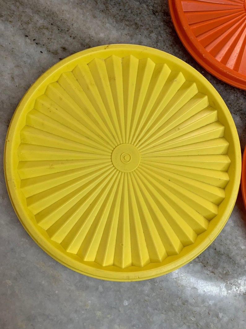 Replacement Parts Original 1970s Tupperware Starburst Kitchen Canister