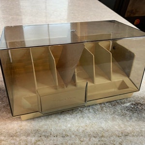 Vinatge computing: 1980s/1990s 3.5&quot; floppy disk mediamate storage container/box