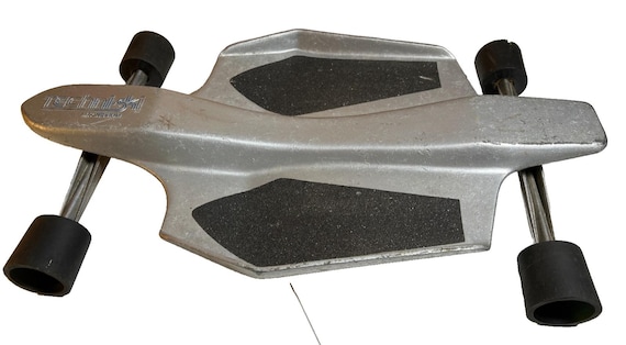 Rare Vintage Techni-ski Street Ski Skiing Skate Board Magnesium