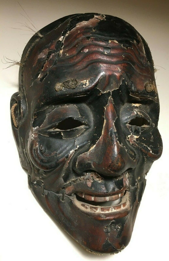 Japanese mask antique mask Gem