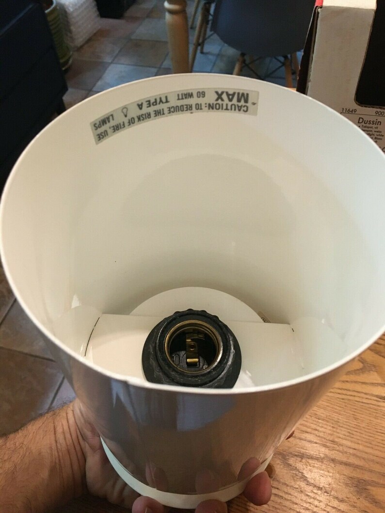 Nos Vintage Ikea Dussin White Ceiling Can/canister Spotlight Etsy