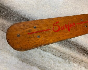 Vintage-antique Wood/wooden Skateboard Vintage-antique Wood/wooden Skateboard
