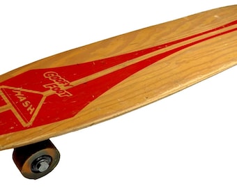 ヴィンテージ 1960年代 木製 スケートボード グーフィーフット