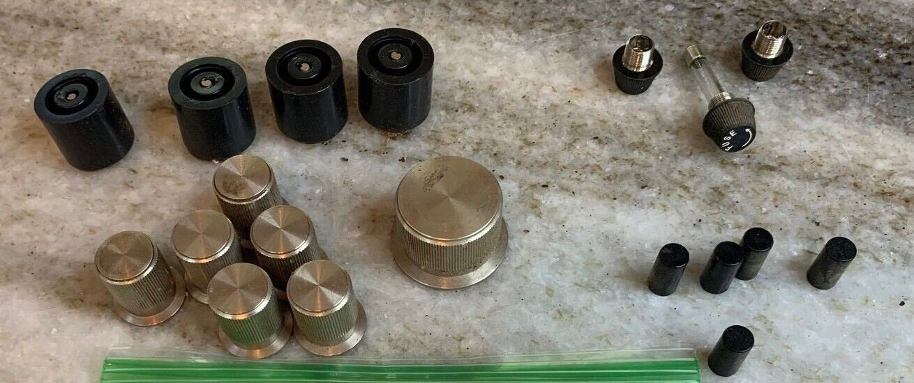 Pioneer Sx-525 Replacement Parts Knob Dial Button Fuse Cap