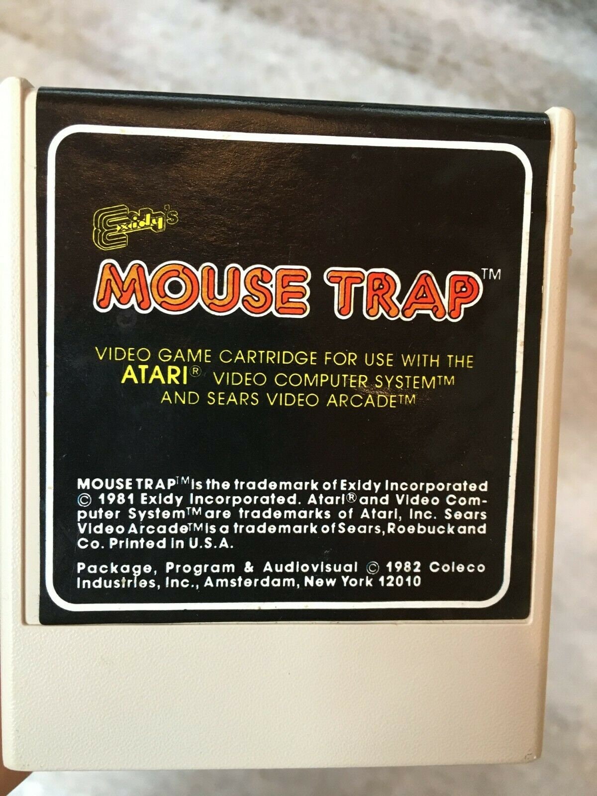 Mouse Trap Hotel (Gameboy, 1992) Instruction Booklet Videogame