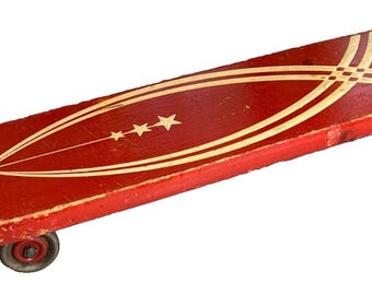 Vintage Nash Surf Bird Wooden Skateboard Used Lime Green Vintage Nash Surf Bird Wooden Skateboard Used Lime Green