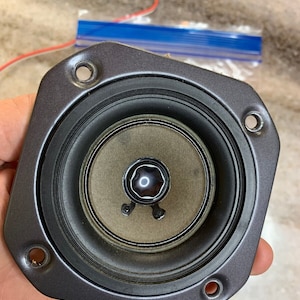Salvaged parts: replacement pioneer cs-f9000 4&quot; tweeter speaker