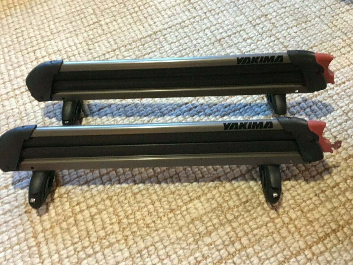 Yakima round or square bar mount ski/snowboard buttondown rack Etsy