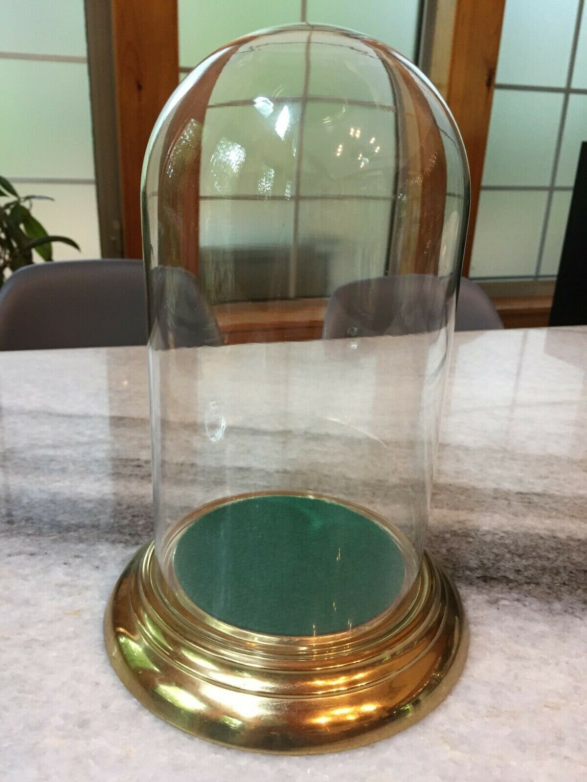 Vintage Glass Dome Bell Jar/cloche Specimen Display W/metal Etsy Ireland