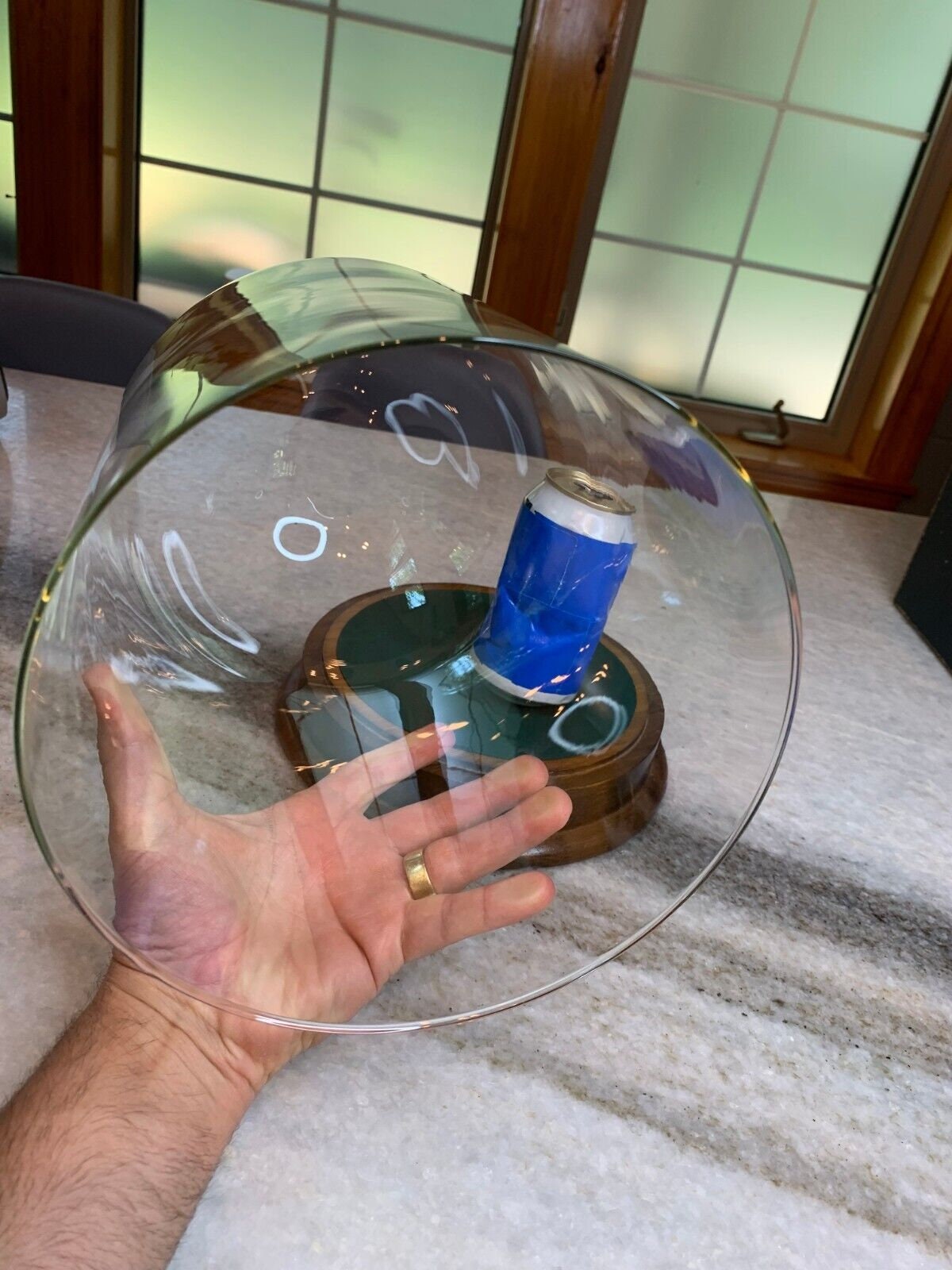 Extra Large Glass Dome Bell Jar/cloche Specimen Display Etsy