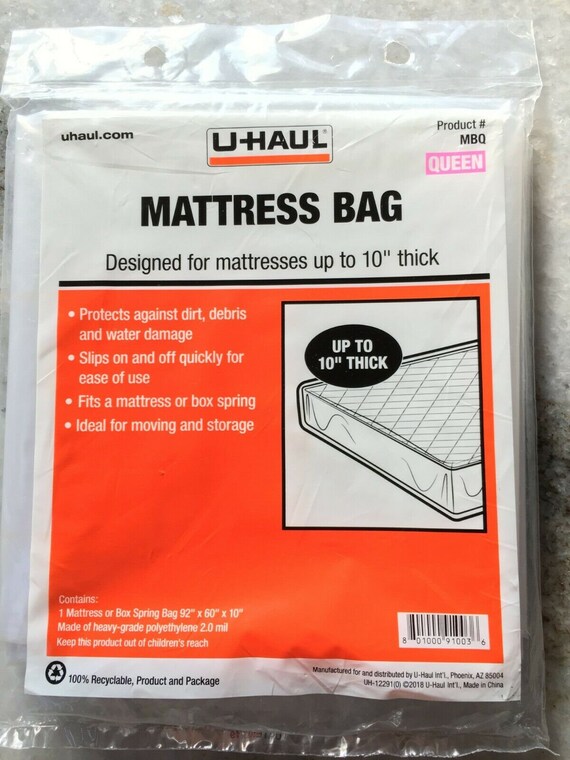 Uhaul KING Mattress Bag Set with Builtin Handles お買い得