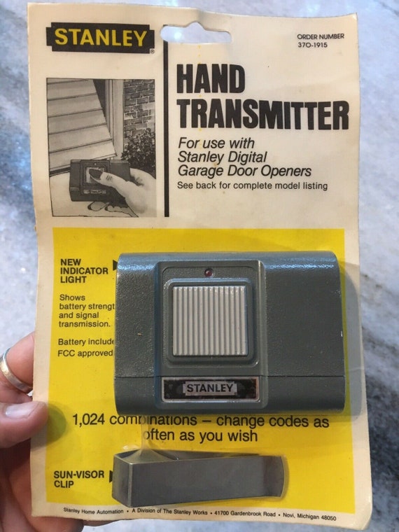 Vintage New Stanley Wireless Garage Door Opener Canada Vintage New Stanley Wireless Garage, Stanley Garage Doors Canada
