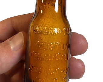 Antique celery vesce bottle embossed cork wax contents 1910 indianapolis indiana