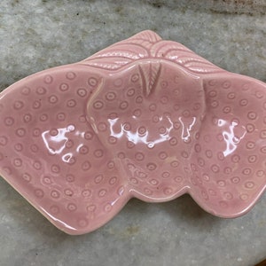 Vintage mid century modern replacement belmar 310 pink strawberry platter/dish