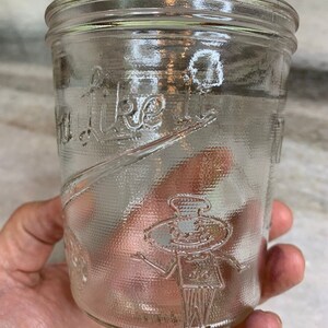Vintage-antique naar food co brooklyn new york &quot;as you like it&quot; brand glass jar!