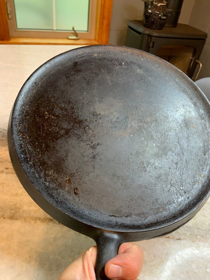 Flat Antique High Quality Wagner Sidney Cast Iron Etsy