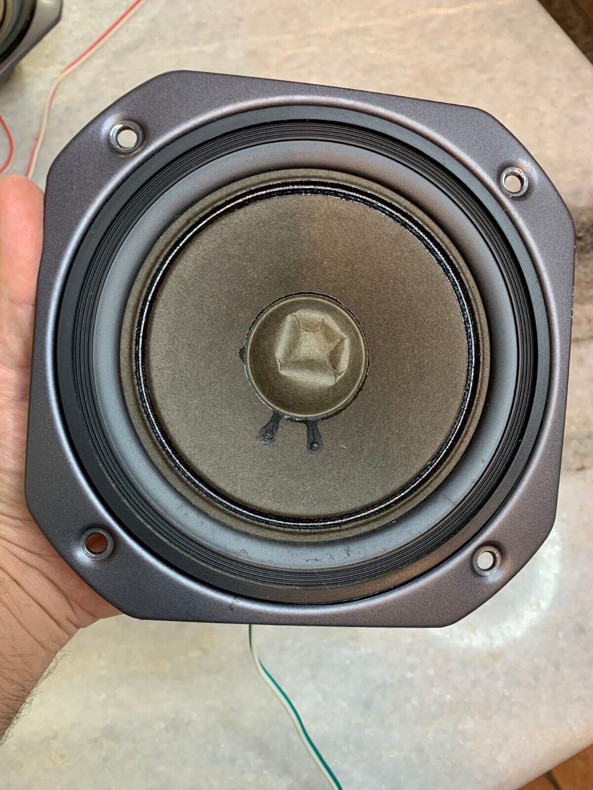 Salvaged parts: replacement pioneer cs-f9000 6.25" mid range speaker 158387