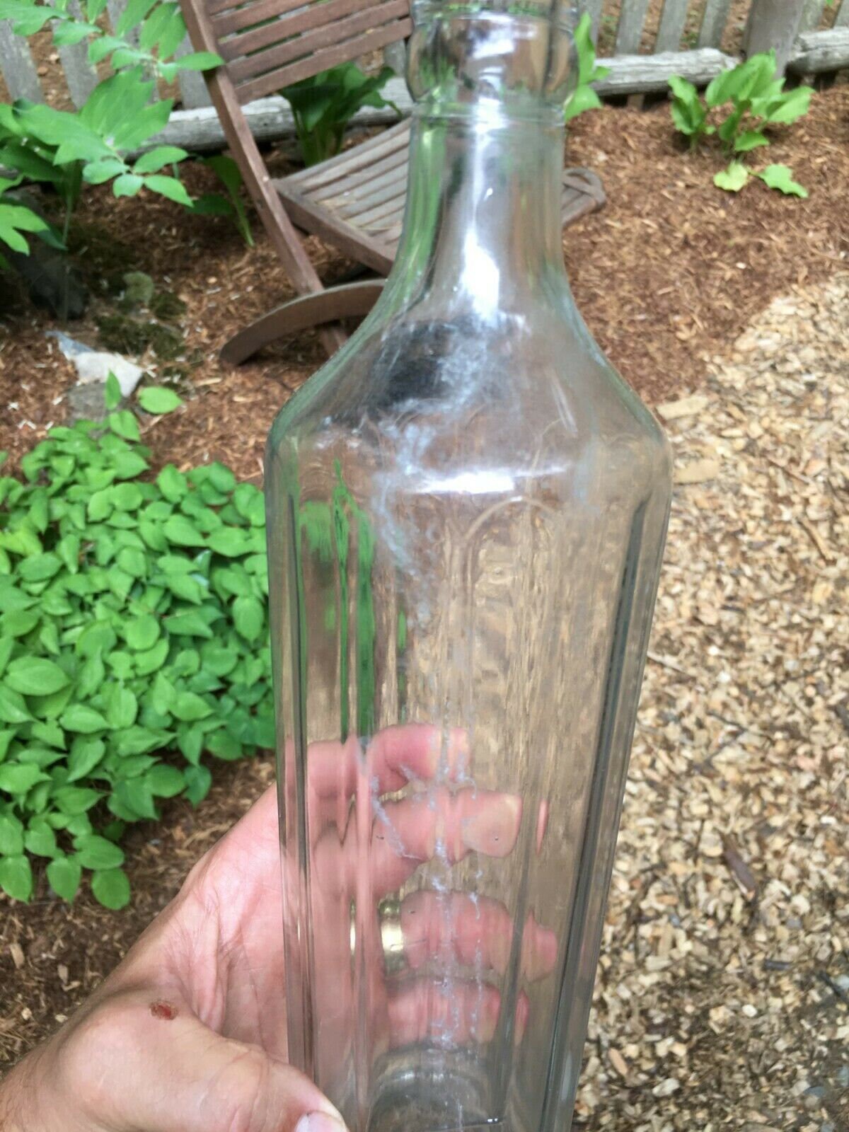 Antique large h j heinz co glass vinegar quart bottle 96 Etsy