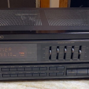 Vintage 1980s 80s japan pioneer sx-1300 stereo reciever receiver phono equalizer