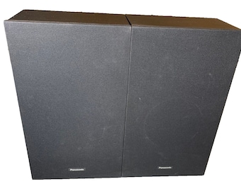 Vintage made in japan panasonic sb-d250 bookshelf book shelf speakers raw-wire