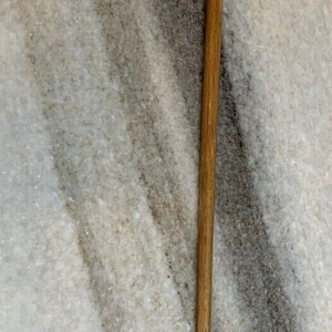 Antique spalding (spaulding) hickory shaft leather handle wooden wedge golf club