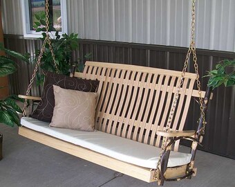 Hickory 4 ft. Porch Swing