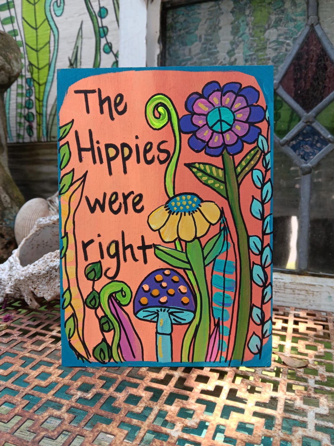 Hand-painted 