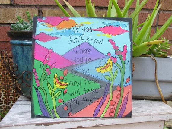 George Harrison Lyrics Painting On 10 By 10 Wood Panel Etsy Australia