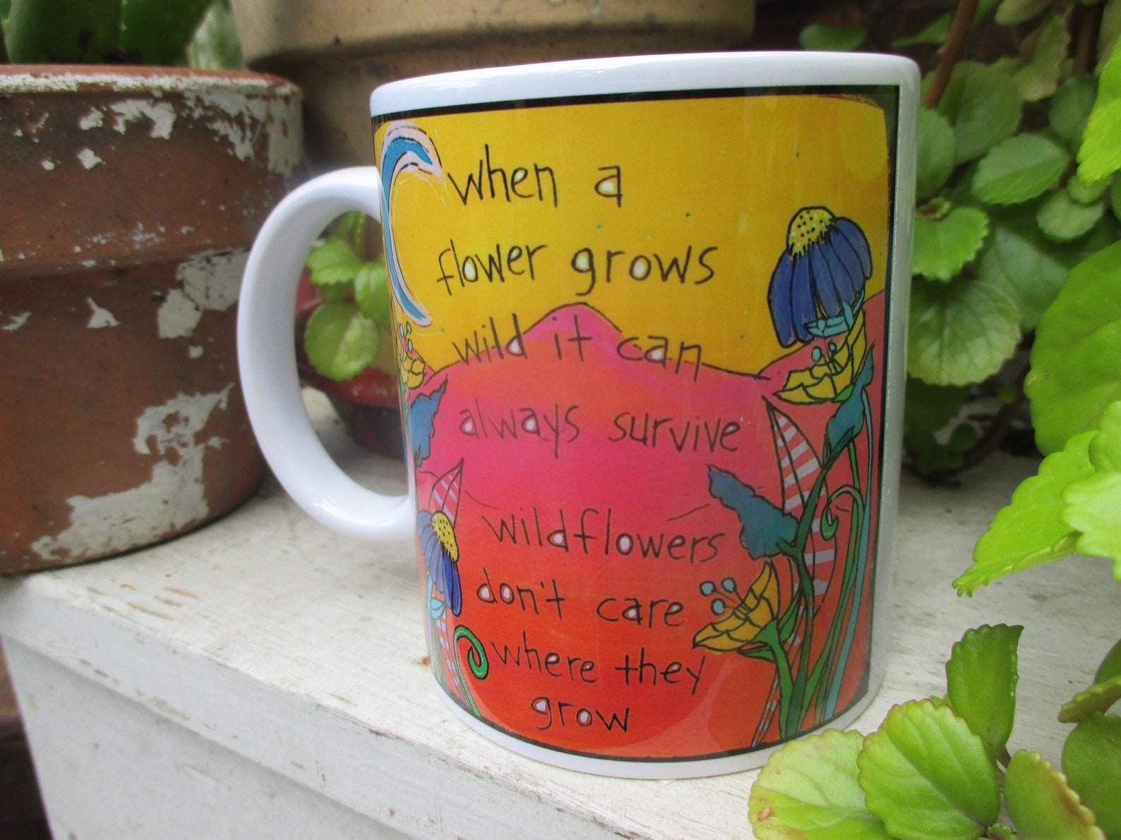 Dolly Parton Lyrics Coffee Mug Wildflowers Song Mug Emmylou Etsy