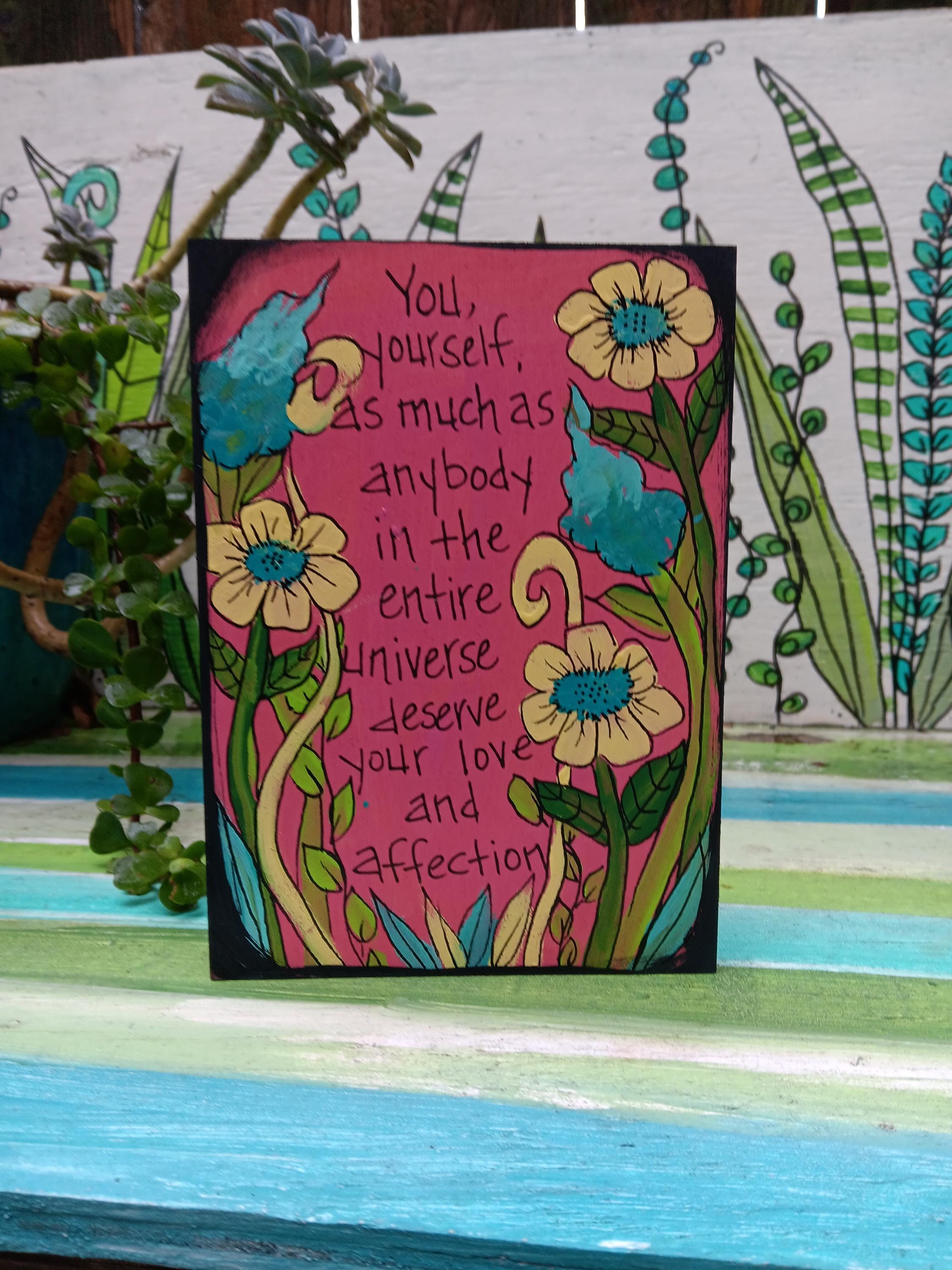 You Deserve Love - Etsy