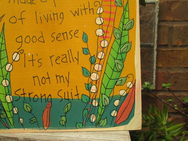 John Frusciante Lyrics Painting on 10 by 10 Wood Panel Etsy