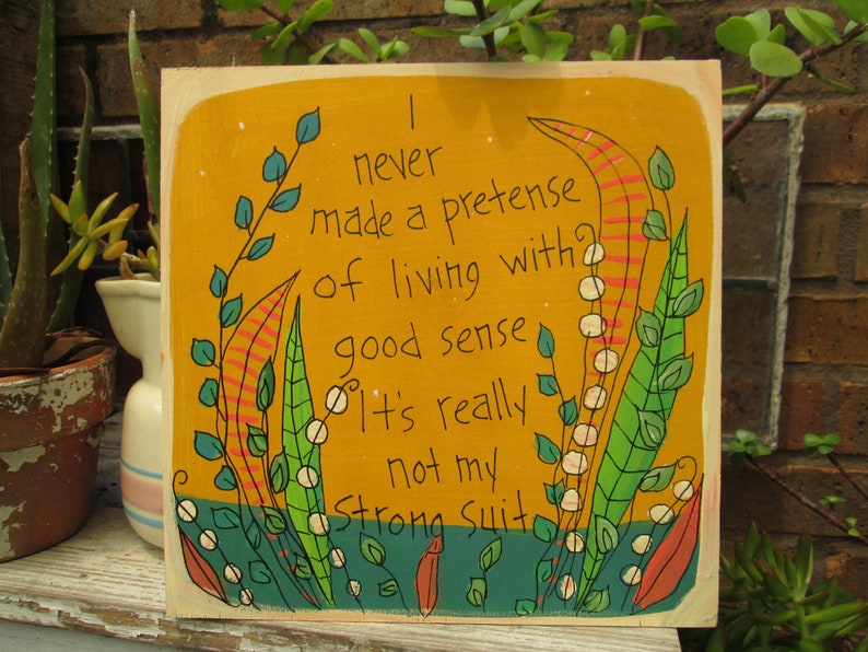 John Frusciante Lyrics Painting on 10 by 10 Wood Panel Etsy