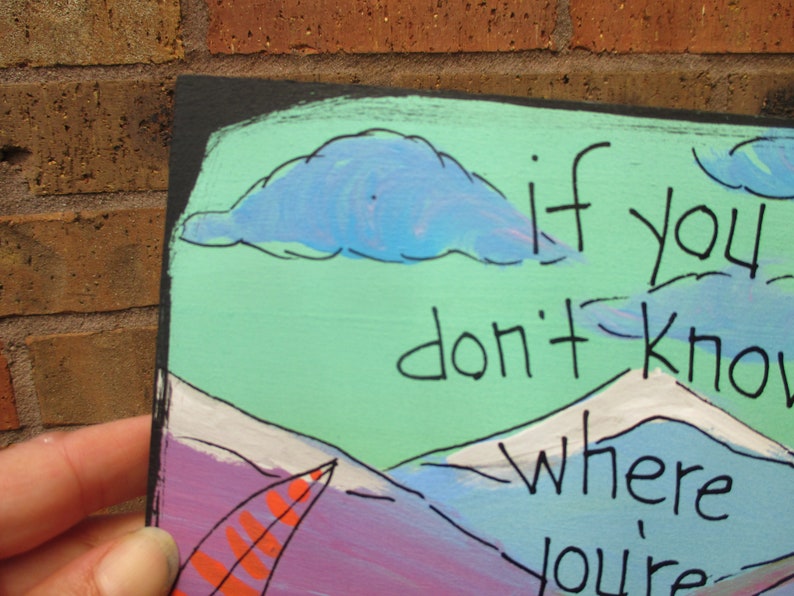 George Harrison Lyrics Painting On 8 By 8 Wood Panel Etsy