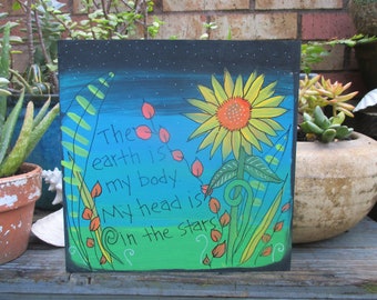 Harold And Maude Quotes Harold And Maude Quote Painting On 10 By 10 Wood Panel | Etsy Ireland