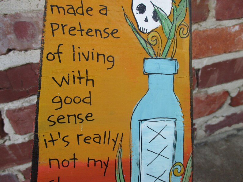 John Frusciante lyrics painting on recycled wood John Frusciante quote art A Firm Kick song lyric wood sign hand-painted lyric wood sign