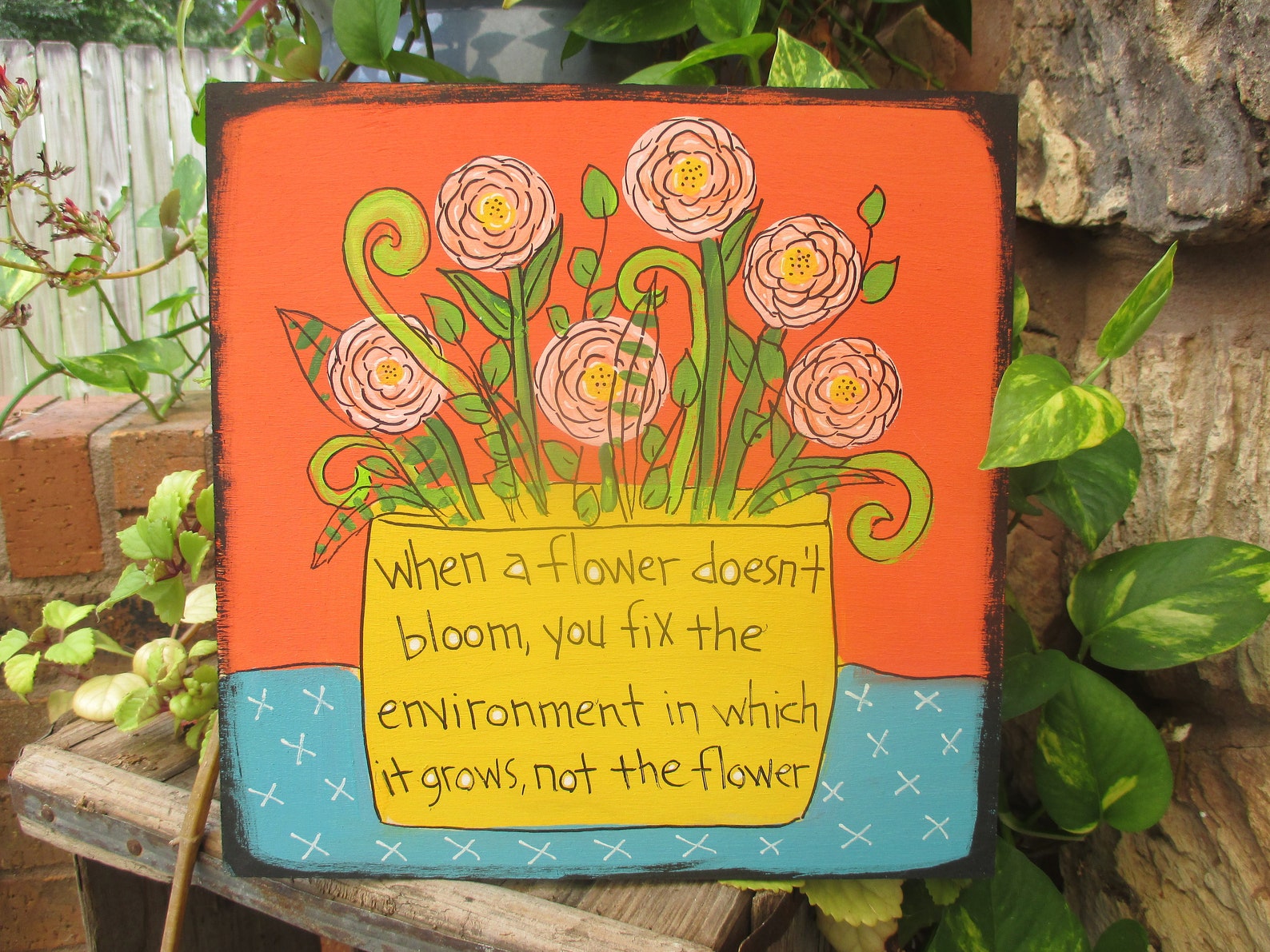 When a flower doesn't bloom you fix the environment in Etsy