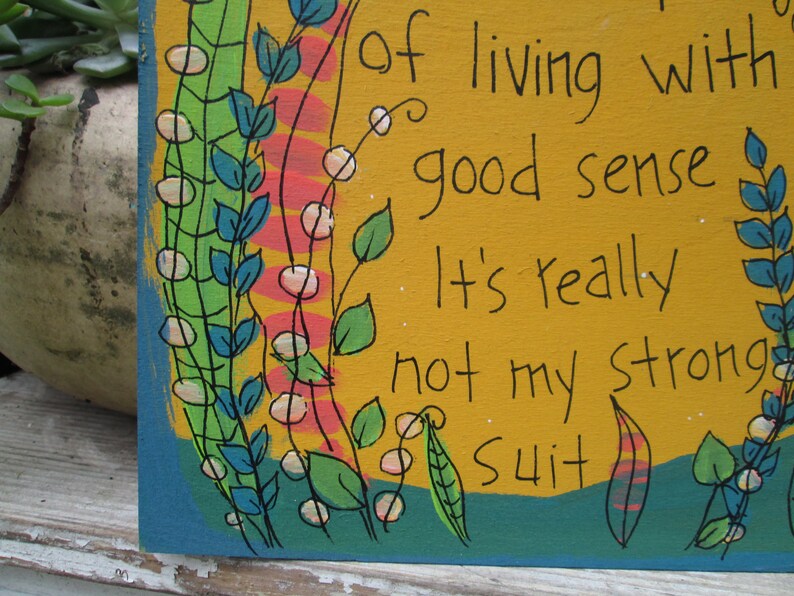 John Frusciante Lyrics Painting on 10 by 10 Wood Panel Etsy