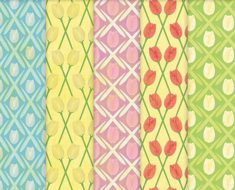 digital Tulip patterns