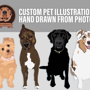 Custom Dog Illustrations