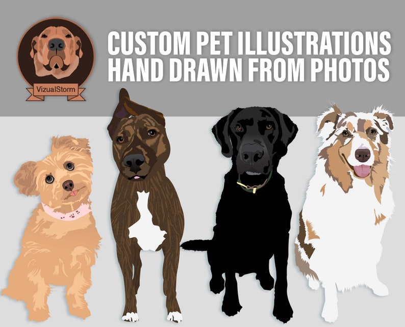 Custom Dog Illustrations