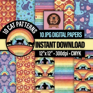 Cat Rainbow Bridge Patterns