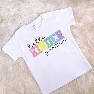 Kindergarten Shirt | Kids Back to School T-Shirts | Kids Back to School Shirt | Back to School Kids Shirt | Kids T Shirts | School T-shirts