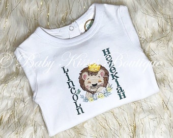 Lion Boys Shirt, Boy Lion Shirt, Baby Lion Bodysuit, Lion Shirt, Boy Lion Shirt, Lion T-shirt, Lion Tee, Lion Bodysuit, Lion, King T-Shirt