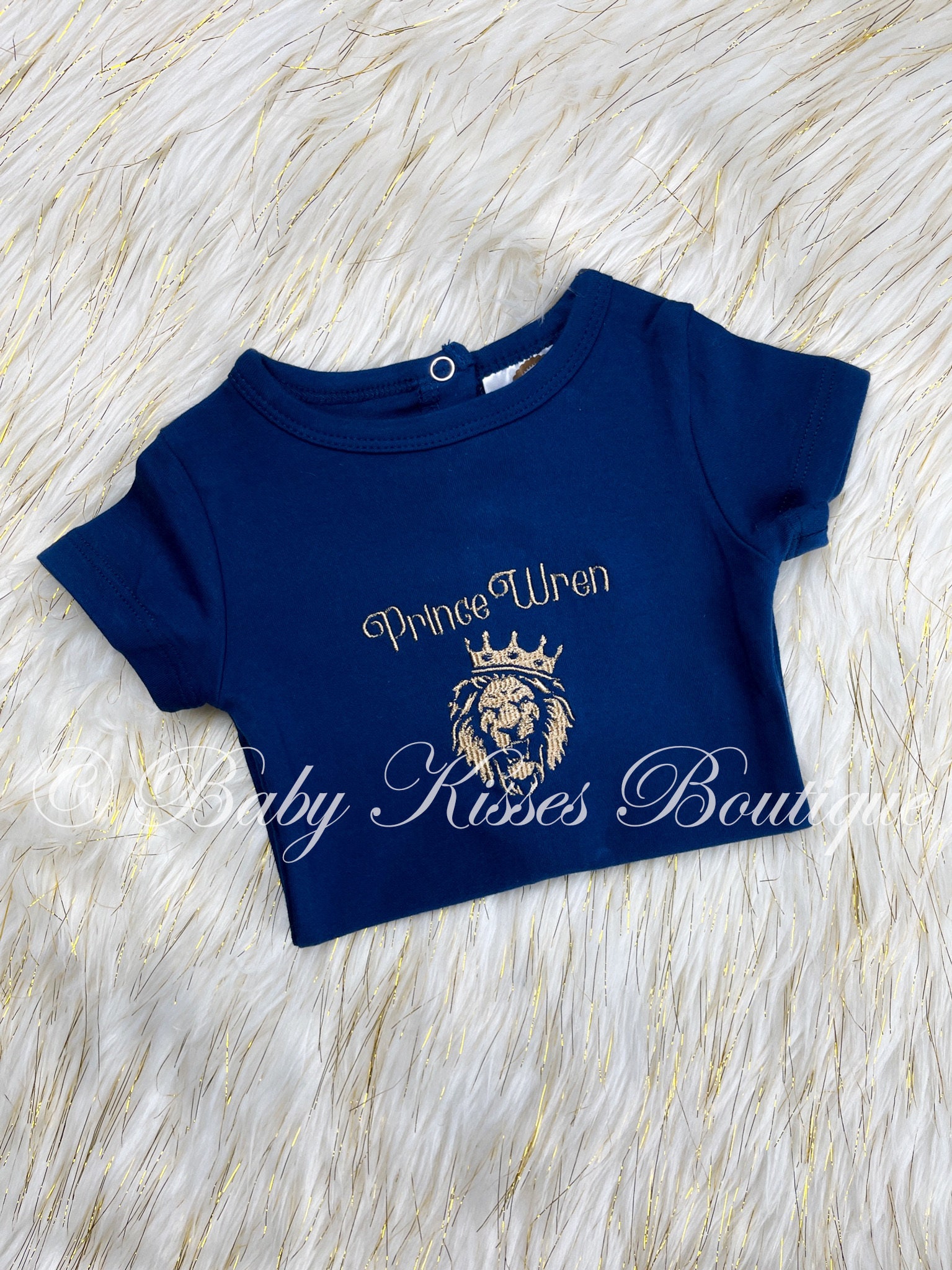 Boy Name Shirt , Lion Baby Boy Shirt, Baby Personalized Shirt, Name