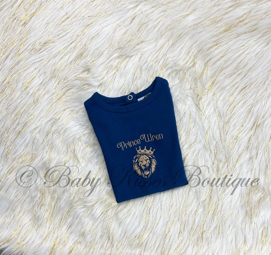 Boy Name Shirt , Lion Baby Boy Shirt, Baby Personalized Shirt, Name
